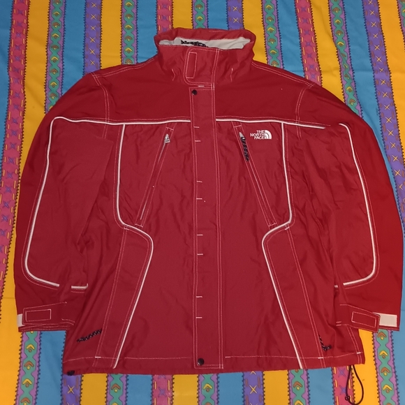 2 in 1 The North Face Winter Ski Jacket & Removable Fleece Vest Vintage